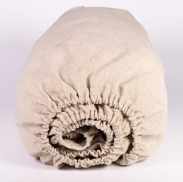 nahtur-design Leinen-Bettlaken, Spannbettlaken, Leintuch aus 100% Bioleinen