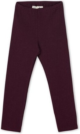 Thumbnail - Leela Cotton Kinder Ripp Leggings aus 100% kba-Baumwolle - Feiner Ripp Struktur 2052