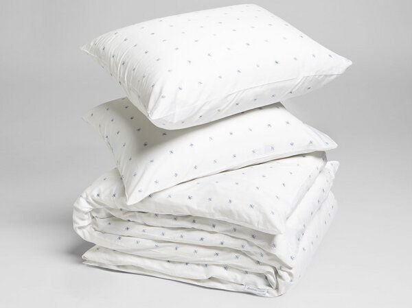 Yumeko Bettwäsche Baumwollsatin Blue Starry Sky