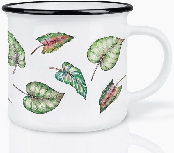 LIGARTI Keramiktasse – Blätter