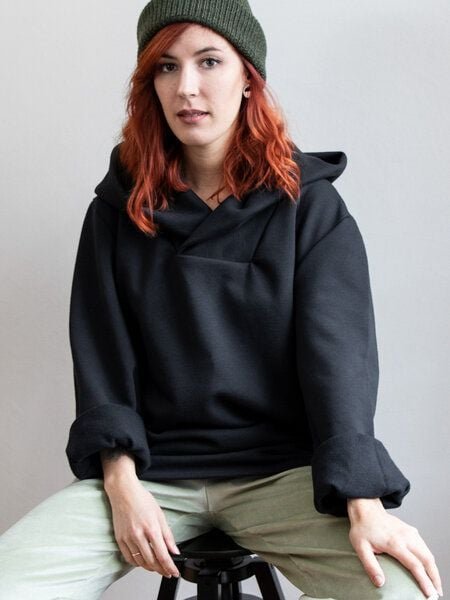 ECOSTORIES Unisex Hoodie Nightfever im Oversize Look