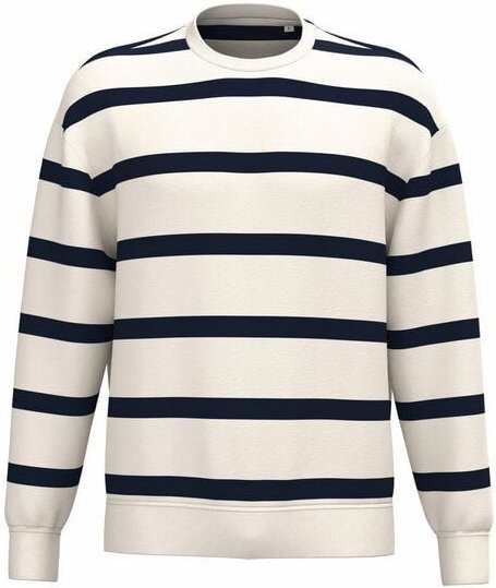 Greenspired Umweltfreundliches Unisex Sweatshirt mit Streifen, 300 g/m² XS-XXL