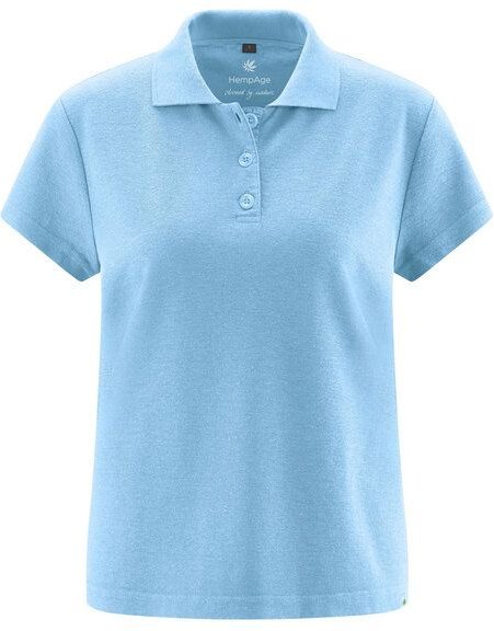 HempAge Klassisches Damen-Poloshirt Hanf/Biobaumwolle
