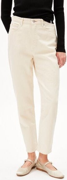 ARMEDANGELS MAIRAA UNDYED - Damen Jeans Mom Fit High Waist Ankle Bio-Baumwoll Mix Non-Stretch
