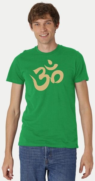 Peaces.bio - handbedruckte Biomode Fit T-Shirt "Om" Herren