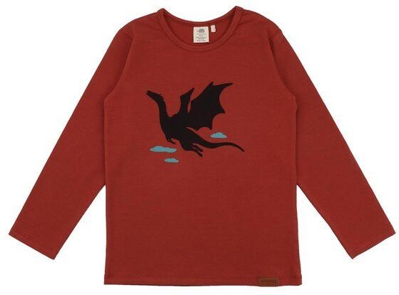 Langarmshirt Baby Bio-Baumwolle Rot - Walkiddy Castleland, nachhaltig & allergikerfreundlich, GOTS-zertifiziert, umweltf...