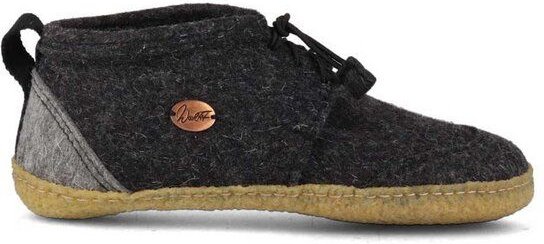 WoolFit Barfußschuhe-Hausschuhe Hybrid 'Nomad' aus 100% Wolle mit Minimalsohle