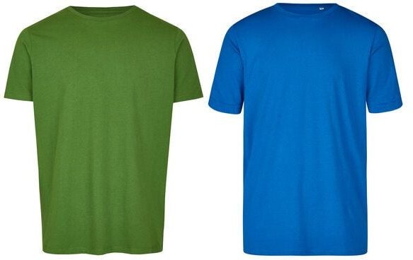 Brandless Basic Bio T-Shirt (Men Nr.3 ) Doublepack GOTS