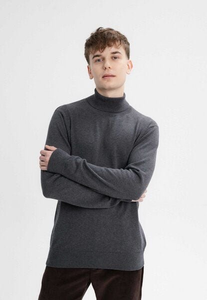 Feinstrick Rollkragenpullover KANJA | von MELA | Fairtrade & GOTS zertifiziert