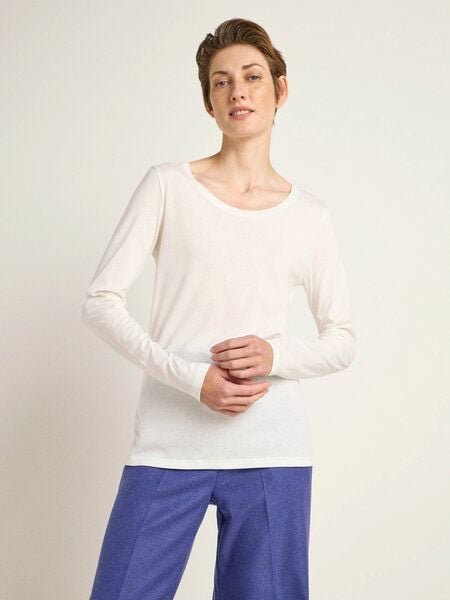 LANIUS Langarmshirt aus Bio-Baumwolle