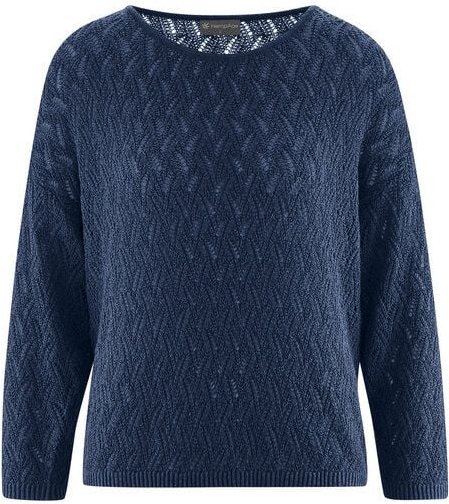 HempAge Ajoure Pullover Hanf/Biobaumwolle