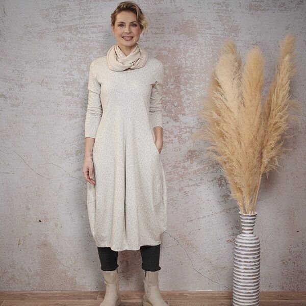 CON_STANT Ballonkleid mit Taschen 100% Baumwolle (kbA)