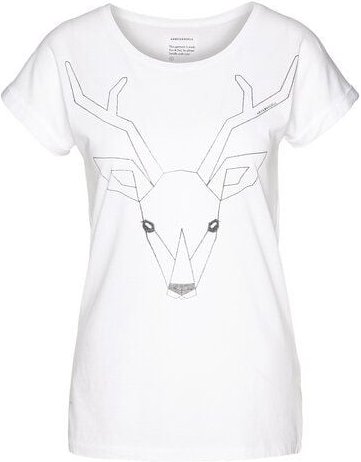 ARMEDANGELS LIVAA OH DEER! - Damen T-Shirt aus Bio-Baumwolle