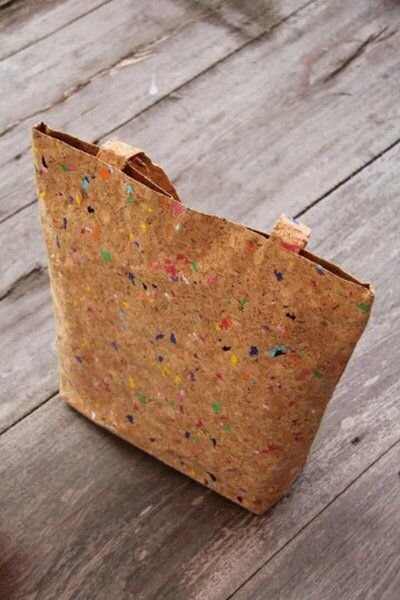 BY COPALA Tote Bag - Vegan, Einkaufstasche aus recyceltem Kork. Cork Bag