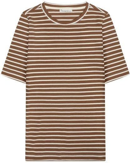 KnowledgeCotton Apparel T-Shirt - CANNA gestreift