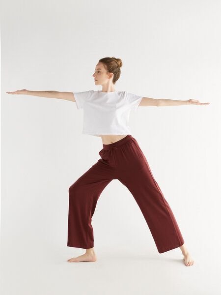 TRUE NORTH Damen 3/4 Yogahose Tencel