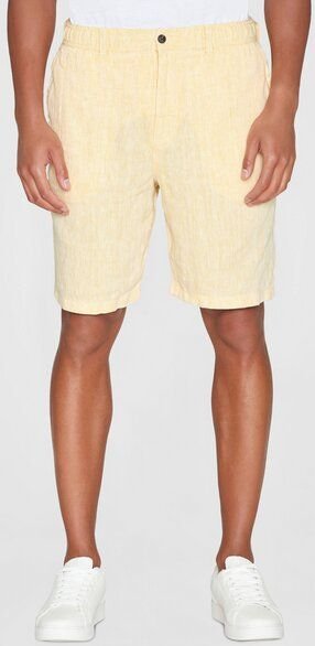 KnowledgeCotton Apparel Loose Herringbone Leinen SHORTS