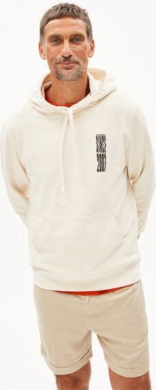 ARMEDANGELS PAARLO COLLAGE 2007 - Herren Sweathoodie aus recyceltem Baumwoll Mix