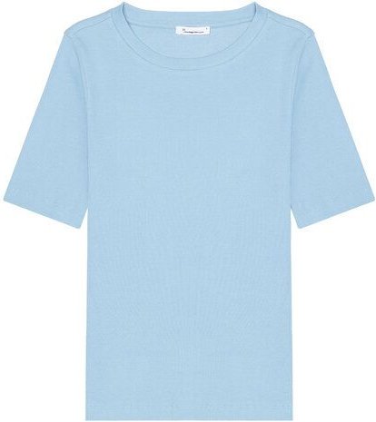 KnowledgeCotton Apparel T-Shirt - Rib t-shirt - aus Bio-Baumwolle