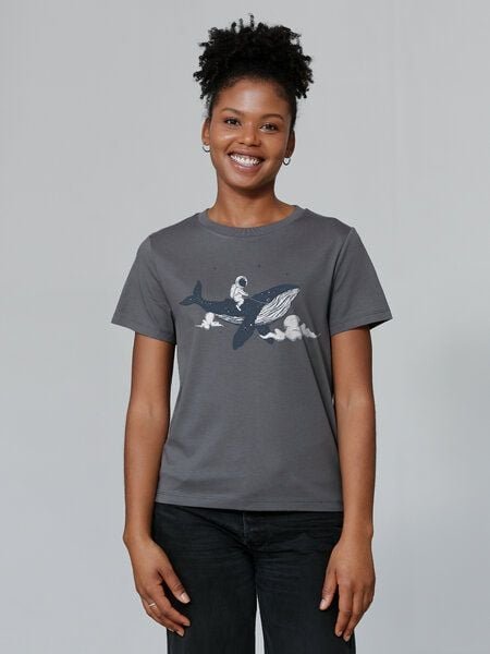 watapparel T-Shirt Frauen Spacewhale