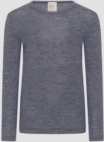 comazo|earth Kinder Shirt langarm aus Wolle-Seide Mix | GOTS zertifiziert