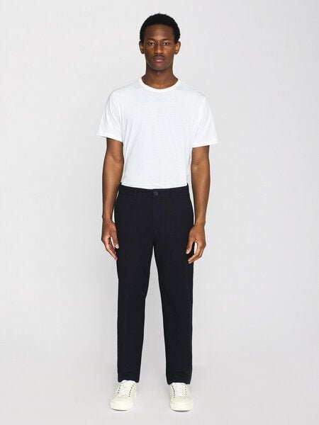 KnowledgeCotton Apparel Chinohose - CHUCK regular flannel - aus Bio-Baumwolle