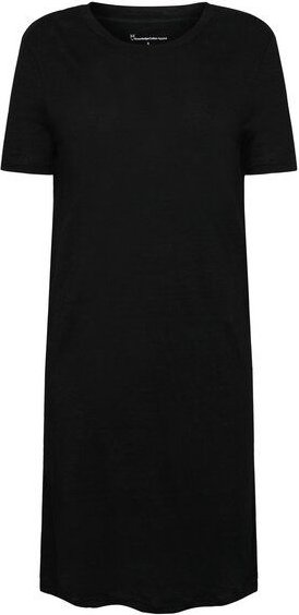 KnowledgeCotton Apparel Bio-Leinen T-Shirt Kleid GOTS/Vegan