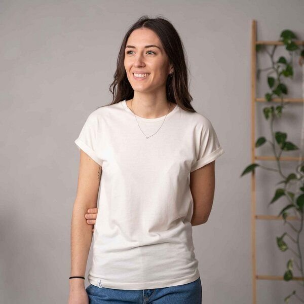 Vresh Clothing Vranziska - Kimono T-Shirt aus Tencel-Mix