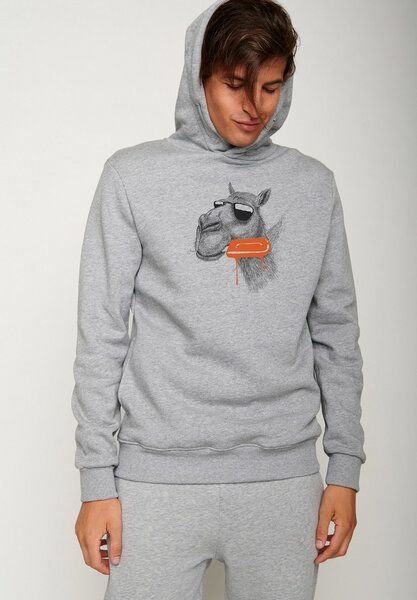 GREENBOMB Unisex Animal Camel Star - Hoodie für Herren