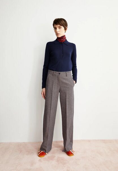 ARMEDANGELS LEANDRAA HANDAAS Damen Webhose aus Bio-Baumwoll Mix