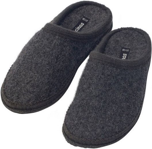 Bacinas Filzpantoffeln Slipper Hausschuhe 100% Schafswolle Wollwalk Filzsohle