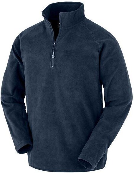 YTWOO Recycelter Unisex Microfleece-Pullover mit Reißverschlusskragen