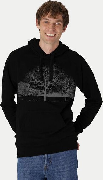 Peaces.bio - handbedruckte Biomode Herren Kapuzenpulli Landscape