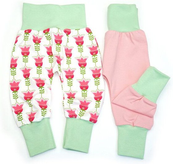 Sternchenwolke Doppelpack Bio Pumphosen "Blume"