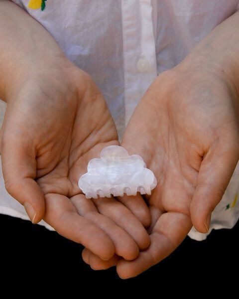 lille mus Haarklammer 'Wolke'