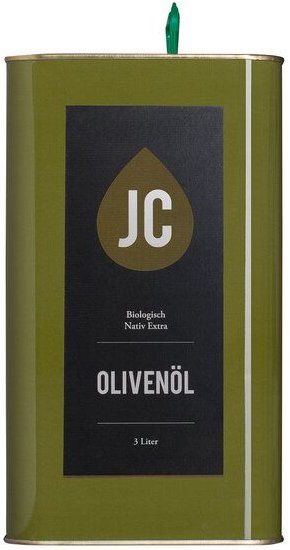 JC Olivenöl - 3 Liter Kanister - BIO Olivenöl Nativ Extra in Premium Qualität - Griechenland, Kalamata (PDO)