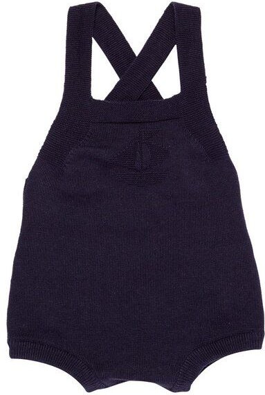 sense-organics Dumas, Baby Strickbody mit Latz