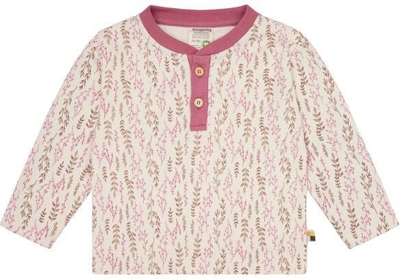 loud + proud Babys & Kinder Shirt Interlock mit Druck, GOTS-zertifiziert