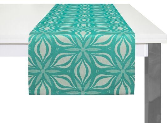 Thumbnail - Nature by Adam Tischläufer aus 100% Bio-Baumwolle - Made in Germany - Retro Floret