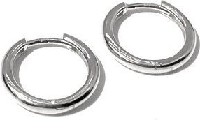 MOANINA Ohrringe Hoops Isabella - 925 Silber/18k Gold Vermeil