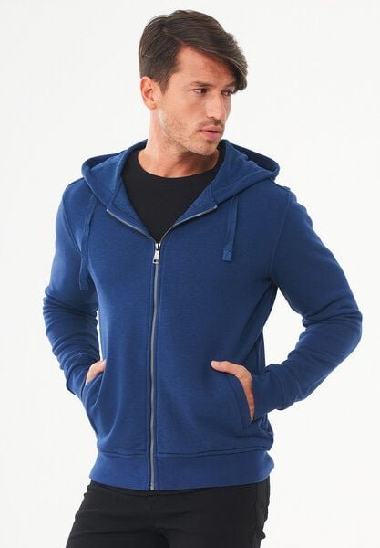 ORGANICATION Sweatjacke aus Bio-Baumwolle & Modal mit recyceltem Polyester