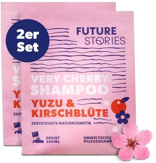 FUTURE STORIES Shampoo Hair Care - Yuzu & Kirschblüte