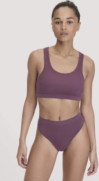 hessnatur Bustier Racerback SOFT RIB aus Bio-Baumwolle