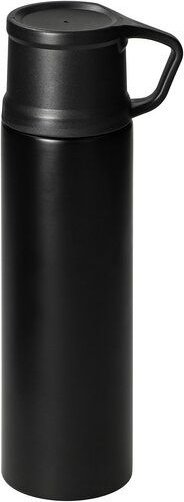 elasto Vakuumflasche "Kibo" hochwertiger Edelstahl mit Push-To-Open-Funktion