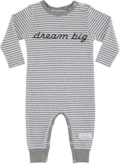 SNORK Copenhagen * Dream Big * Baby Schlafanzug Bio | GOTS zertifiziert | Snork
