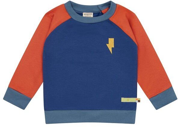 loud + proud Babys & Kinder Sweatshirt Colorblock, GOTS-zertifiziert