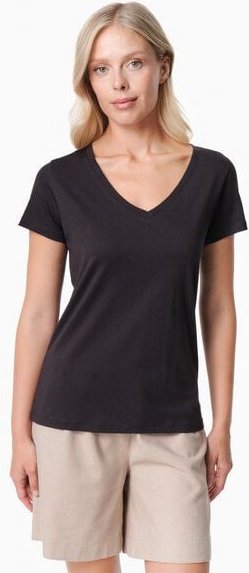 ORGANICATION TAMARRA | T-Shirt aus TENCEL Modal und Bio-Baumwolle mit V-Ausschnitt