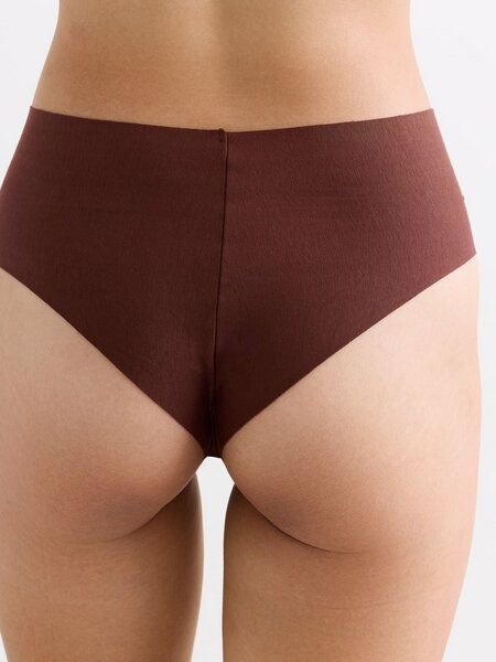 erlich textil Casual Cotton High Waist Brazil String aus Bio-Baumwolle, made in Europe