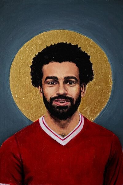 Photocircle Poster / Leinwandbild - Mohamed Salah