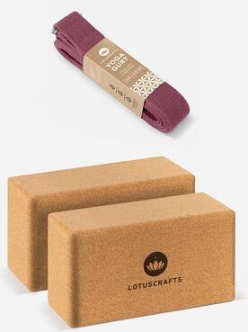 Lotuscrafts Yoga-Zubehör Set